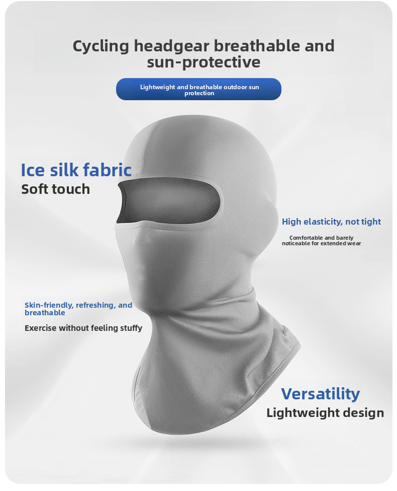 Outdoor Radfahren Sonnenschutz Maske Fahrrad Helm Liner Winddicht Sport Kopftuch Kopf Abdeckung Staubdicht Hut Für Männer Und_voghion.com