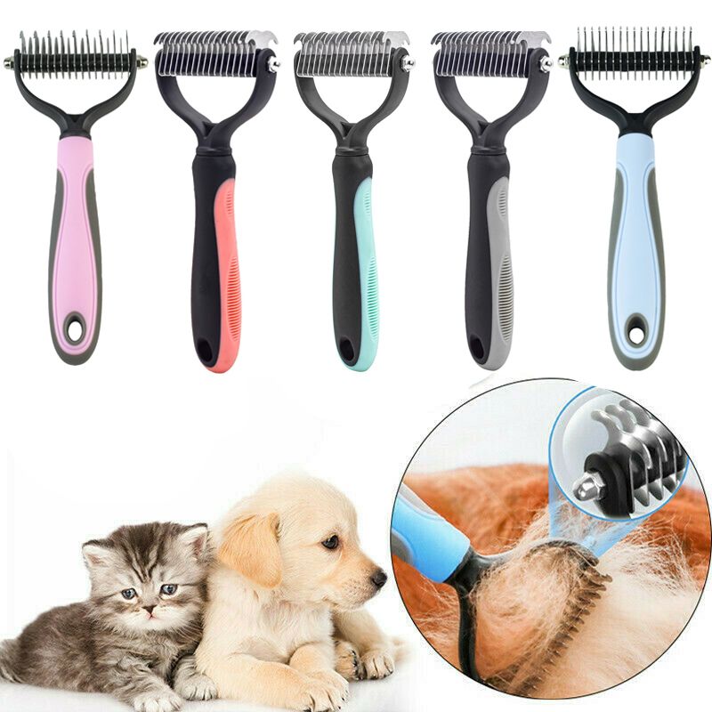 Pettine per cani in acciaio inossidabile di PawParty Store_voghion.com