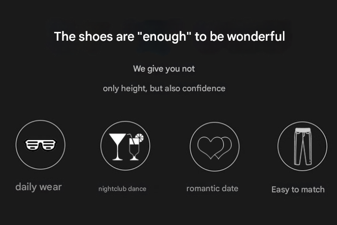 European Warm Series High-top Martin For Men, Autumn New British Style With Zipper Design, Height-increasing Thick-soled Men's Boots_voghion.com