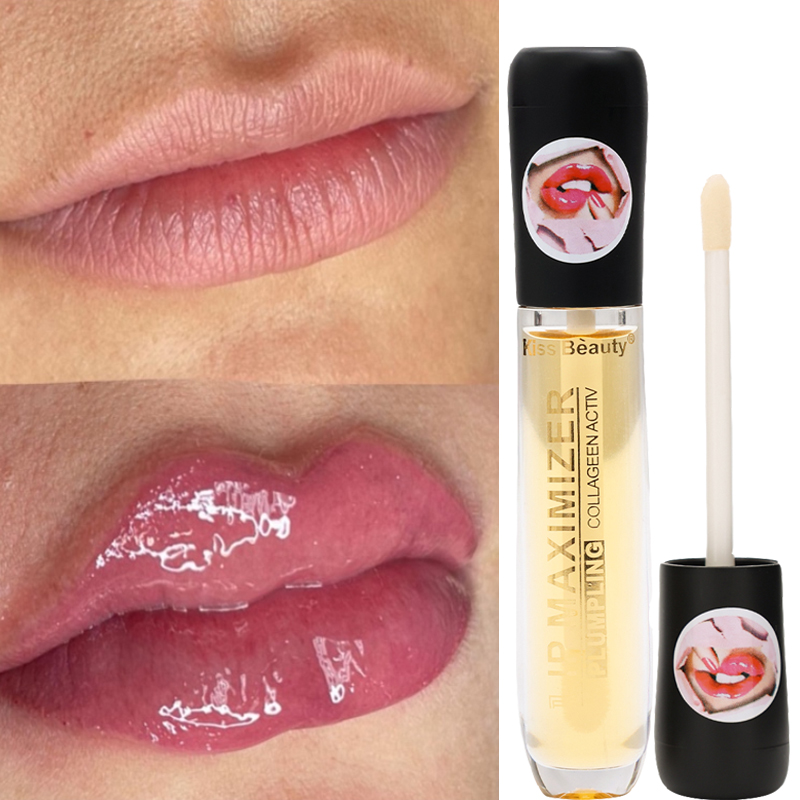 5ml Volumising Lip Plumper Oil Reduces Lip Lines Mask Lasting Moisturizing Care Lip Essential Oil Sexy Plump E_voghion.com