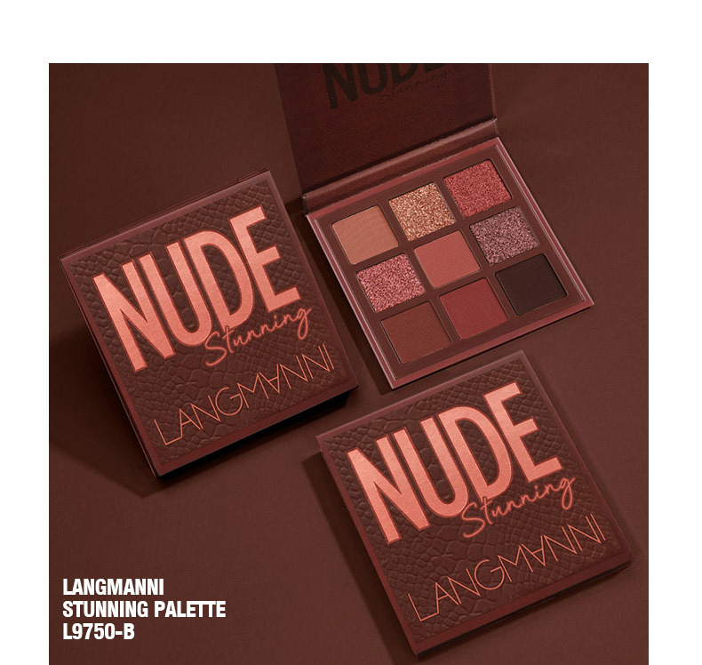 Eyeshadow Palette 9 Colors Shimmer Matte Eye Shadow Makeup Pallet Eyeshadow Cream 12h Long Lasting Professional Smokey Cosmetic Eye Shadow Powder_voghion.com