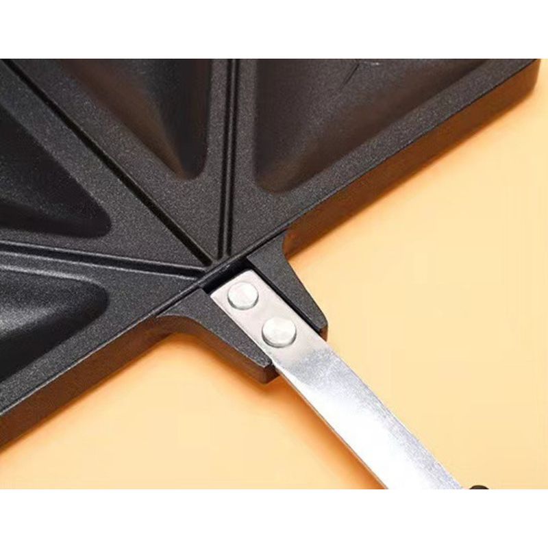 Heimgebrauch Sandwich Toast Form Doppelseitige Braten Frühstück Ei Outdoor Gas Camping Grill Pan_voghion.com