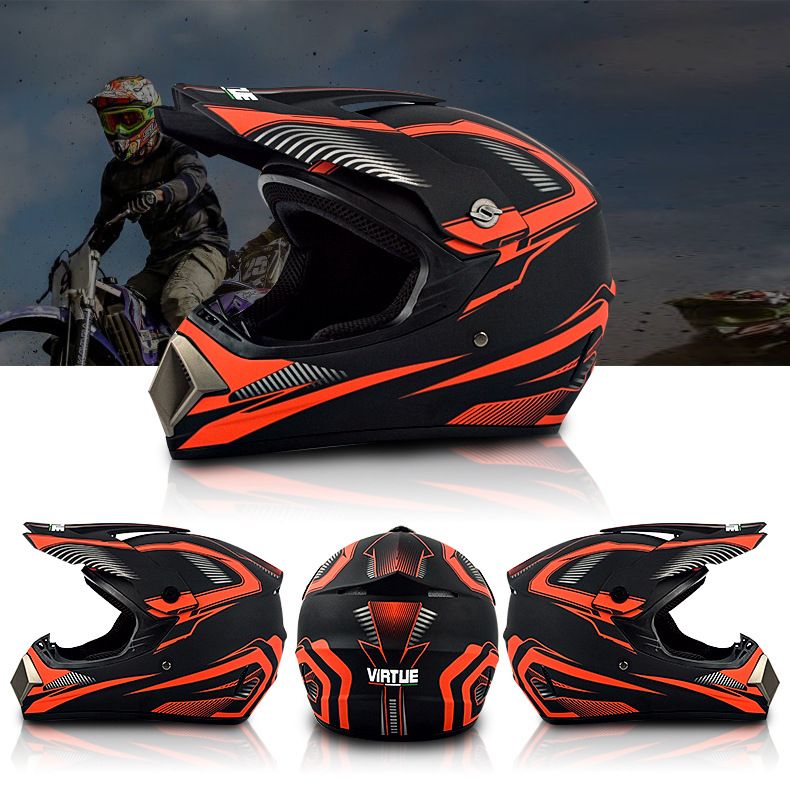 Casco eléctrico de cross country para playa, para descenso de montaña, casco integral para niños y adolescentes, casco de kart_voghion.com