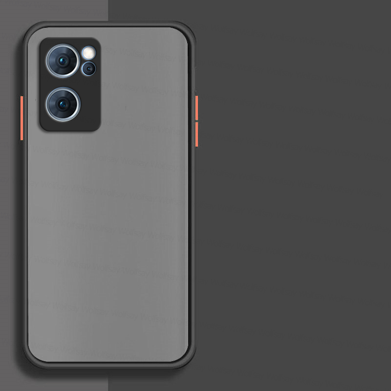 Matte PC-Abdeckung für OPPO Reno7 5G-Gehäuse Reno 5 6 7 Pro 5G-Abdeckung Stoßfeste TPU-Hartrückschutzhülle_voghion.com