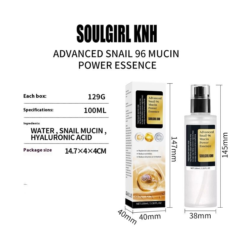 Serum Collagen Snail Face Essence Original Solution spendet Feuchtigkeit und hellt den Hautton auf_voghion.com