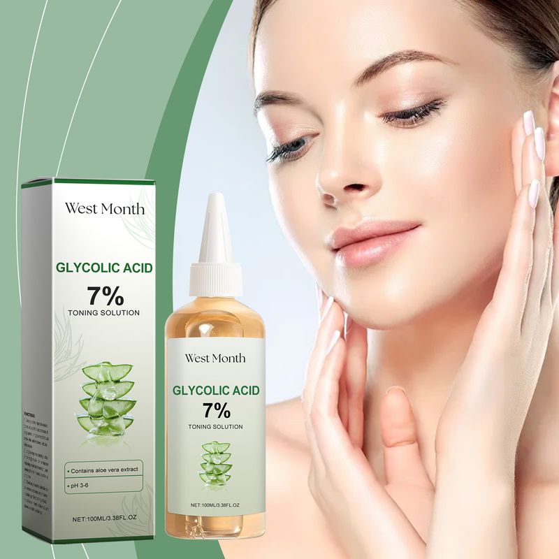 WEST MONTH Glycolic Acid Toner Water Temperature And Moisturizing Brightening Skin Refreshing Hydration_voghion.com