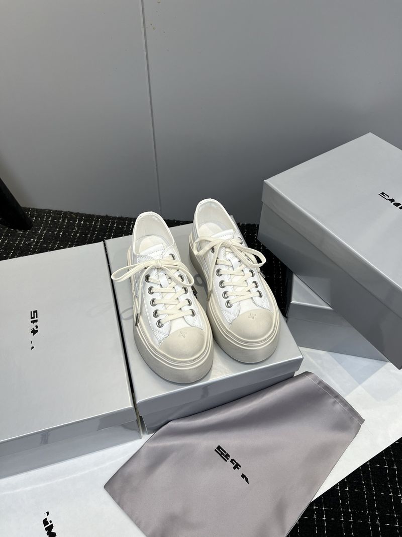 Scarpe da skate casual con testa grande, stile selvaggio, con blocchi di colore bianco e nero, con altezza crescente, modello Cross Flower SMF Night Meteor Ball_voghion.com