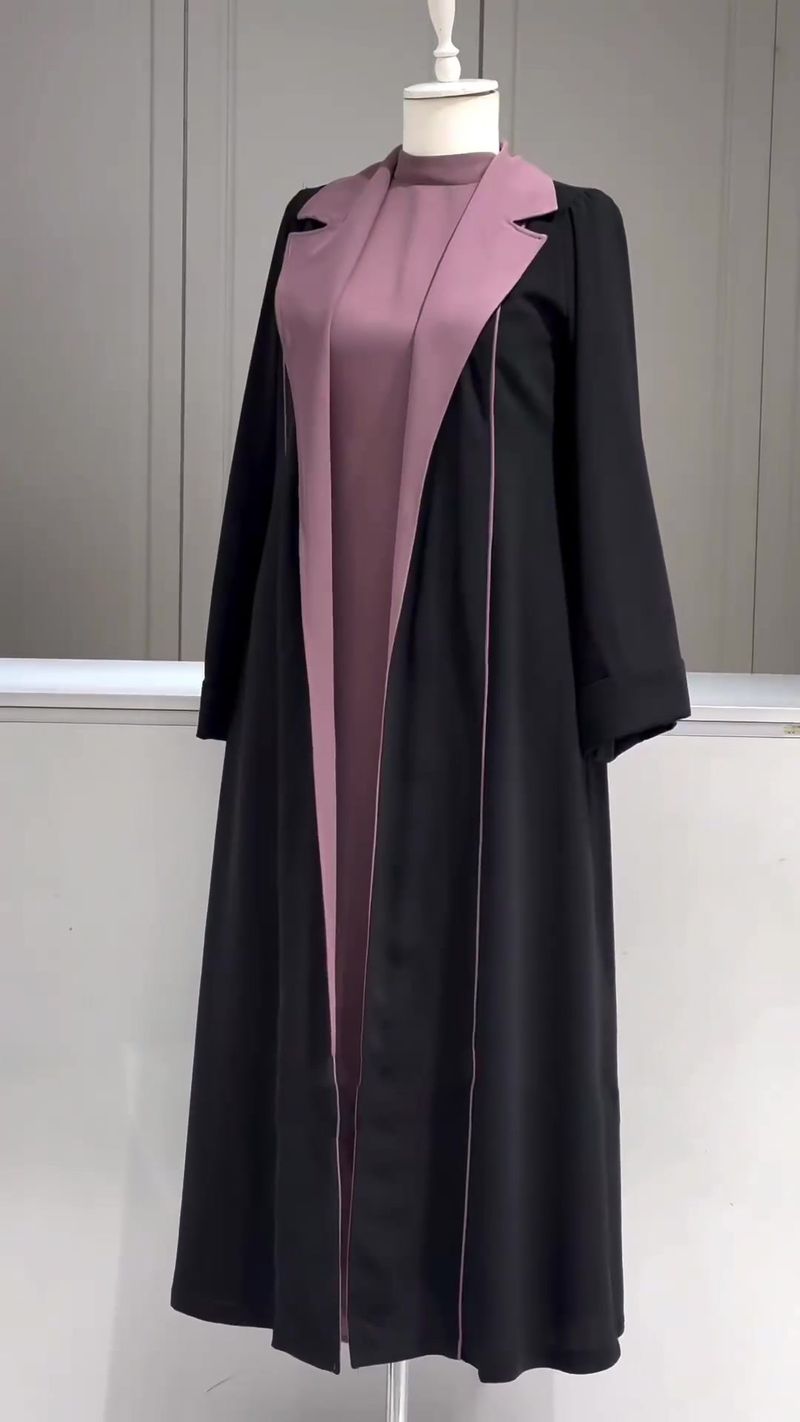 Cappotto lungo cardigan di lusso per donna – Elegante vestaglia aperta sul davanti con stile versatile (S-XXXL, 6 colori)_voghion.com