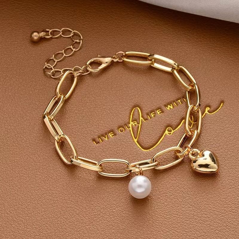 Hip hop style bracelet for female Instagram Korean version, simple and versatile, student best friend, niche internet_voghion.com