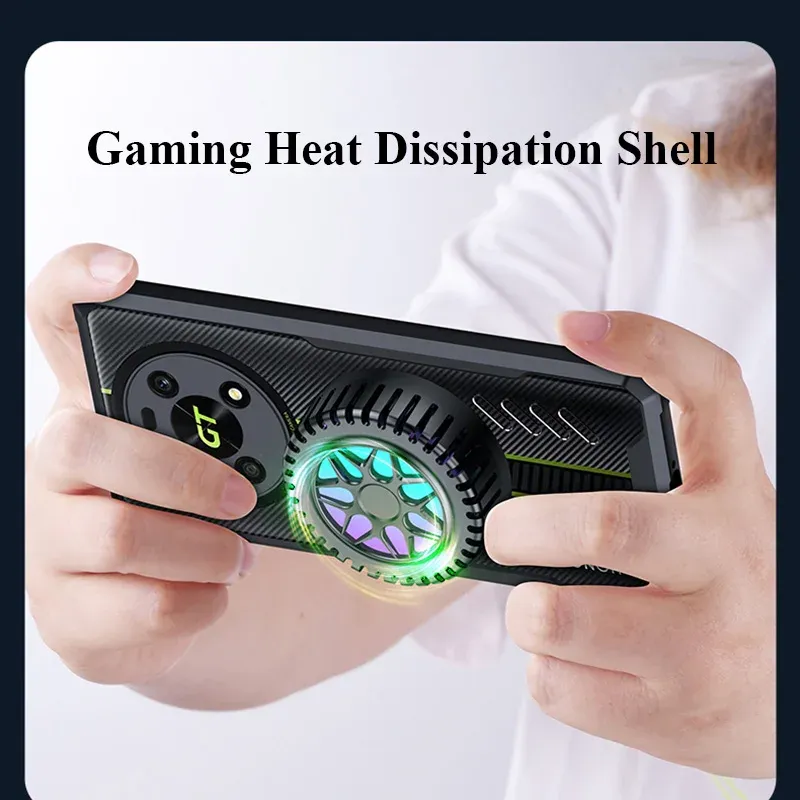 Custodia per PC con dissipazione del calore in grafene per Honor X40 X50 X30 GT, custodia protettiva trasparente anti-caduta e traspirante_voghion.com