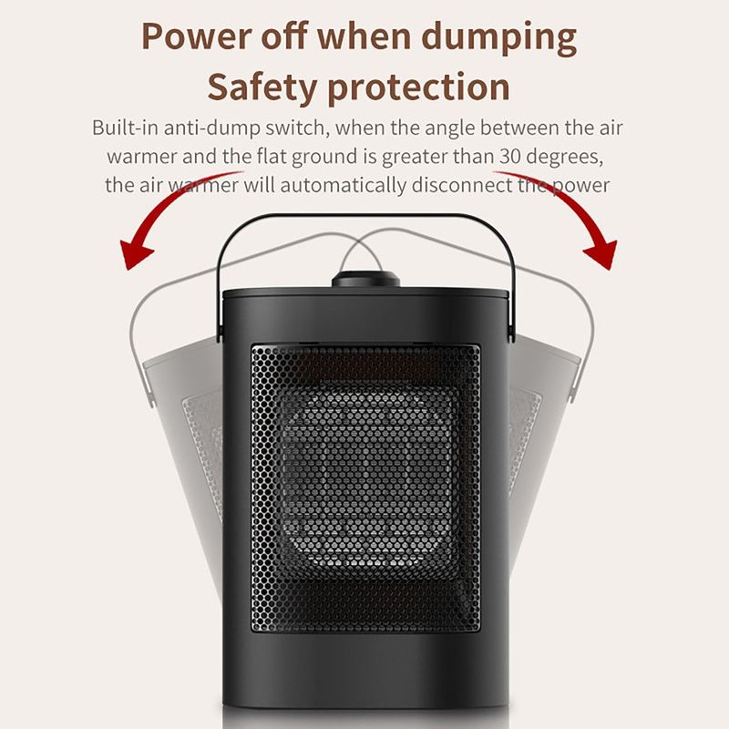Mini Electric Air Heater Powerful Warm Blower Fast Heater Fan Stove Radiator Room Warmer_voghion.com
