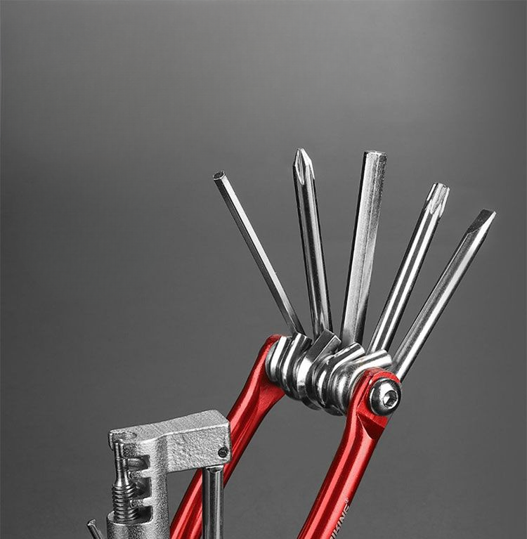 Xiqizhe Bicycle Kit 11-in-1 Mountain Road Bike Multi-Function Folding Repair Set_voghion.com