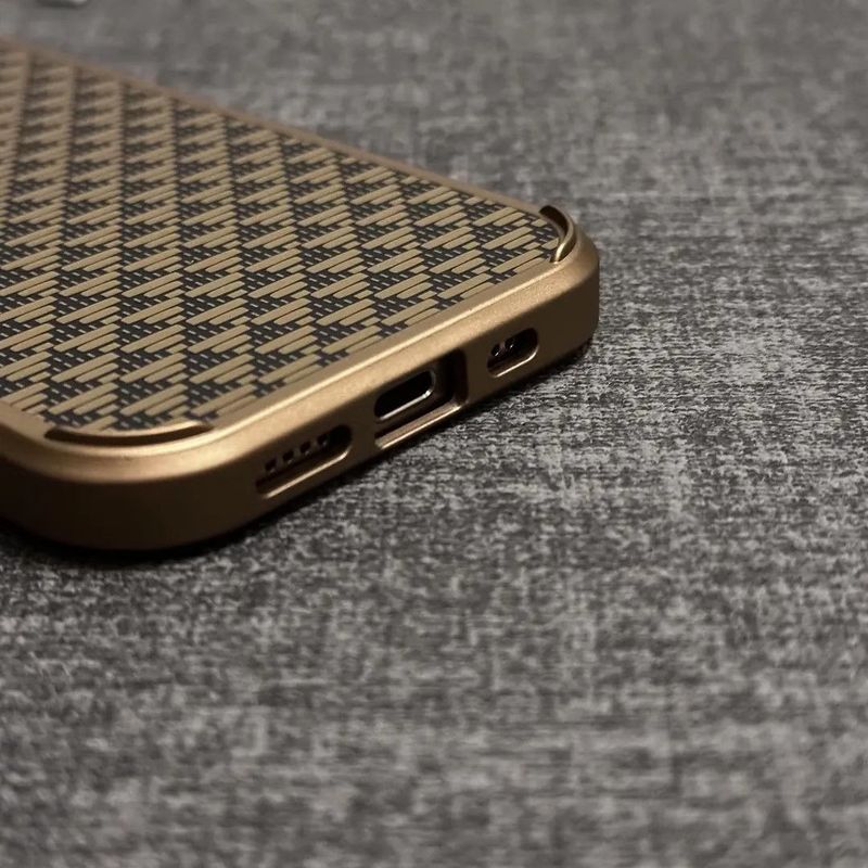 Ge-Muster, kompatibel mit iPhone 16 Pro Max, magnetische Handyhülle, 15/14/13/Kohlefaser-Textur, matt, weiche Kante_voghion.com