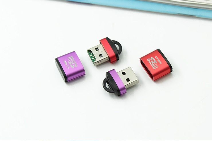 Fém Mini Nagysebességű USB2.0 Hangberendezés Mobiltelefonhoz, Autós SD/TF Kártyaolvasóhoz, MP3 Átalakítóhoz_voghion.com