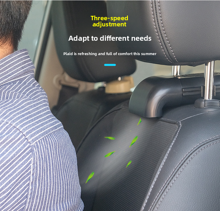 Flash F405 USB-ventilator voor rugleuning, creatieve auto-accessoires_voghion.com