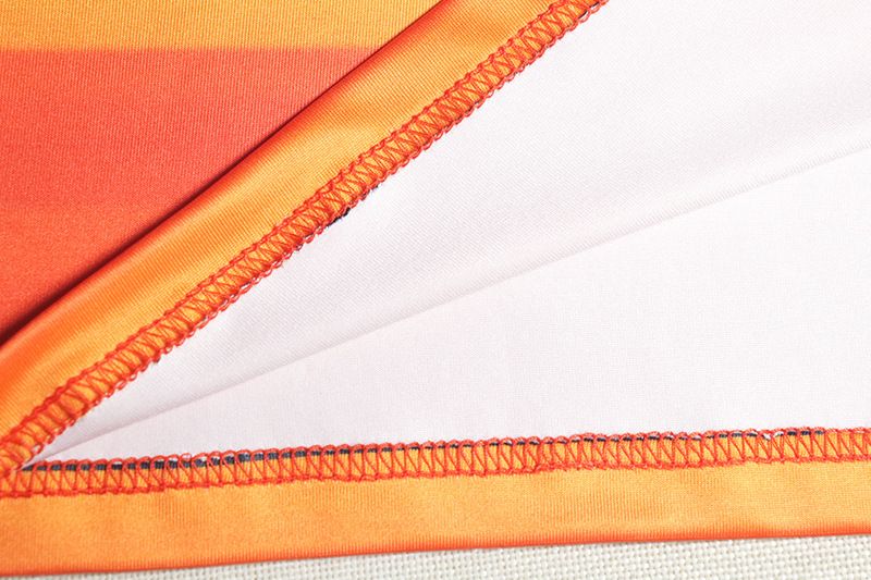 Women's Clothing Gradient Printing Sleeveless Sexy Tube Top Slim Hip Skirt Suit_voghion.com