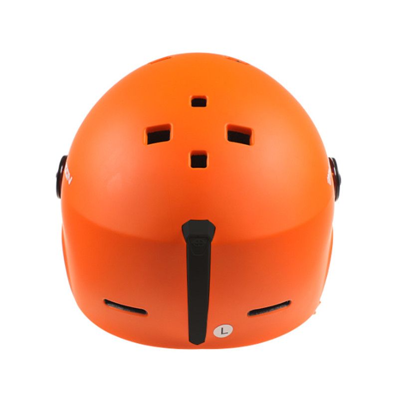 Casque de ski intégré, léger, respirant, unisexe, simple ou double, avec miroir coupe-vent, casque de neige chaud, bonnet de ski_voghion.com