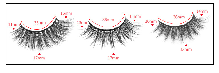 Lash extension set Multi-layer stereoscopic fiber false eyelashes 5 pairs of natural thick eyelashes slim long curling false eyelashes_voghion.com