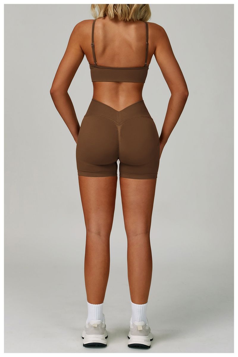 Naadloze yogaset met hoge taille - 3-delige workoutoutfit voor dames, vochtafvoerend en buikcontrole, perfect voor hardlopen, sportschool en buitenactiviteiten_voghion.com