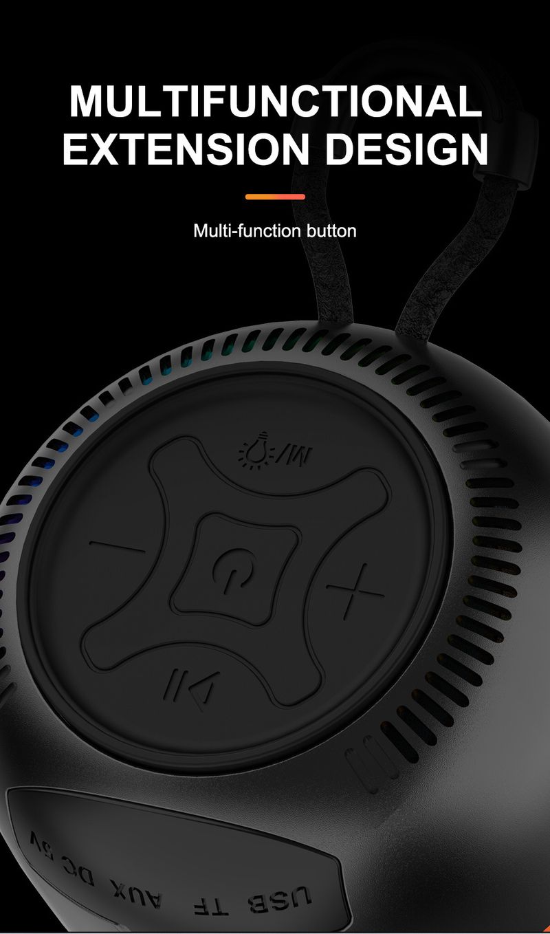 ZQS-L01 Bluetooth Speaker K Song Small Audio Outdoor Portable Desktop Wireless Computer Subwoofer_voghion.com