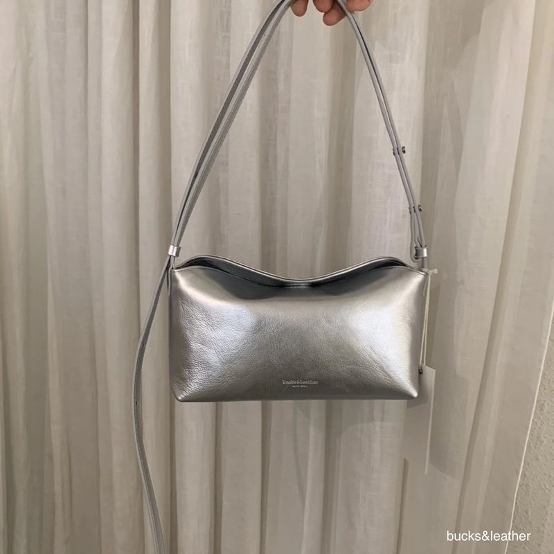 Sac fourre-tout coréen en cuir de mouton, petit format carré, simple et décontracté, à bandoulière_voghion.com