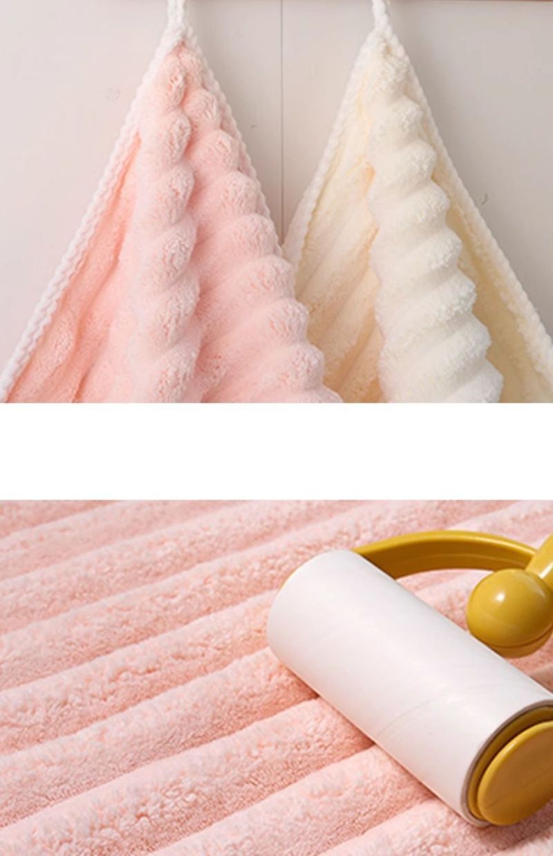 Serviette de bain en polaire corail, bonnet de séchage pour cheveux, ensemble de deux ou trois pièces pour femmes, nouveau, portable, enveloppant, absorbant pour adultes_voghion.com