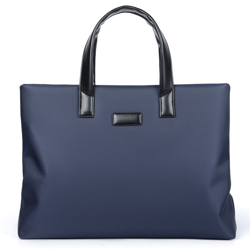 New Fashion Handheld Simple College Student Notebook Business Laptop Bag Men's Briefcase_voghion.com