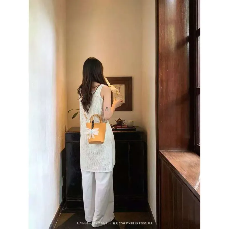 Nanfeng Chio2nd Wave Diary Bucket For Women Super Popular Handheld Flower Single Shoulder Crossbody Small Bag_voghion.com