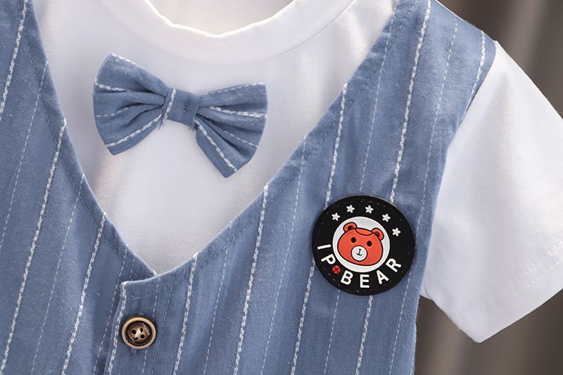 2024. aasta uus vest, ülikond, suvine lühikeste varrukatega kleit, laste Korea väljaande rõivad_voghion.com