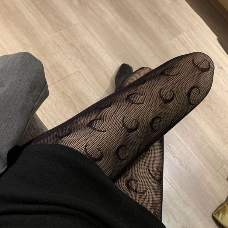Moon Sexy per donne sottili calze a rete da celebrità di Internet stile Ins collant con base trasparente_voghion.com