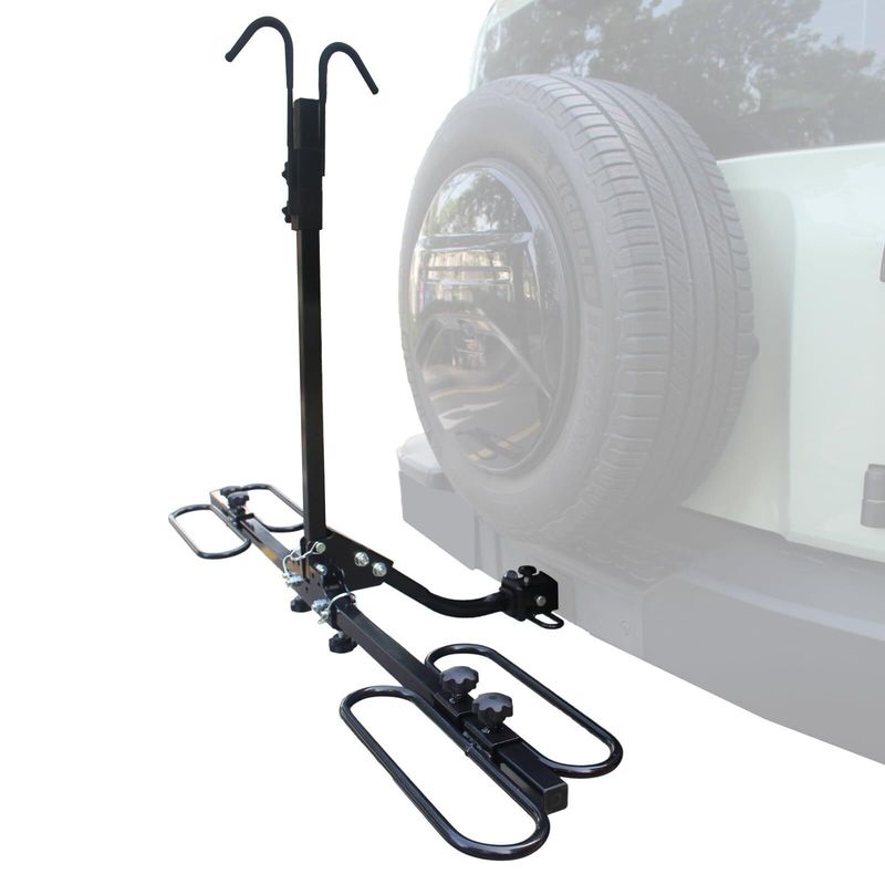 Hitch Mount Bike Rack, Heavy Weight Capacity Car Bike Rack 2'' Receiver for Standard, _voghion.com