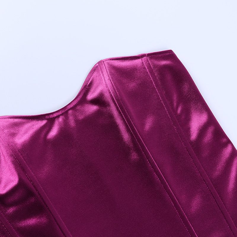 Gilet da donna alla moda a lisca di pesce, gilet con gilet avvolgente sul petto_voghion.com