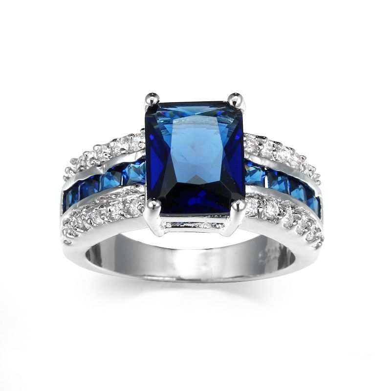 Unisex Mode Zirkon Ring Schmuck_voghion.com
