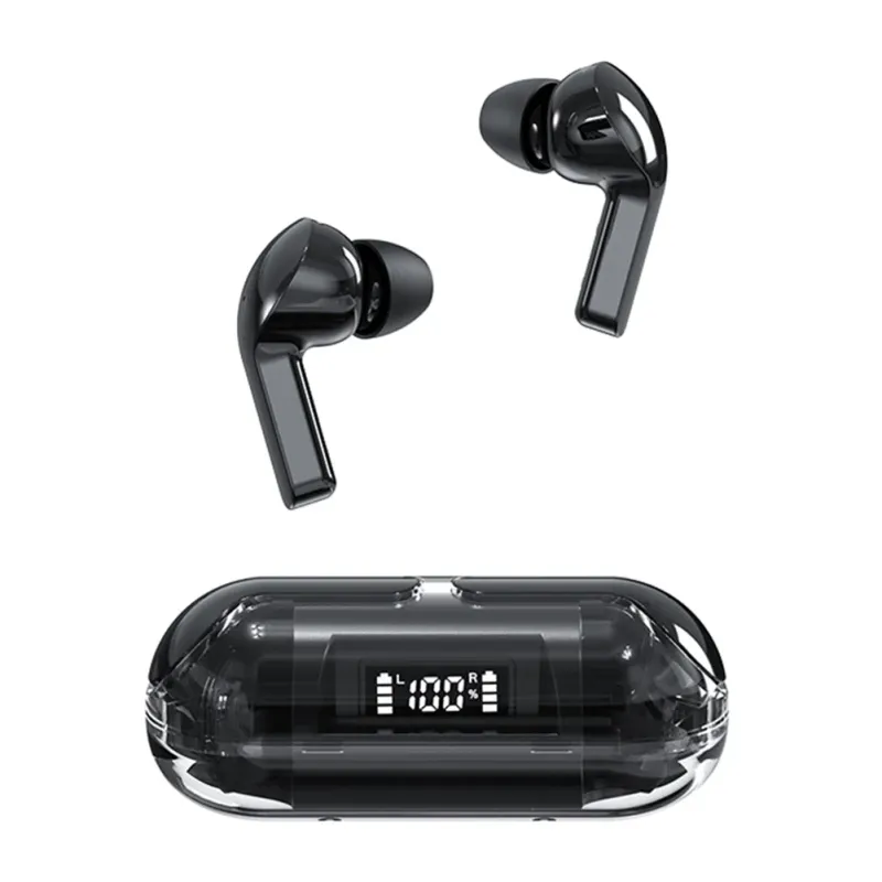 TM20 Wireless headsets tws Bluetooth 5.3 Headset Bluetooth headsets Earbuds Transparent Sports Earphone LED Digital Display_voghion.com