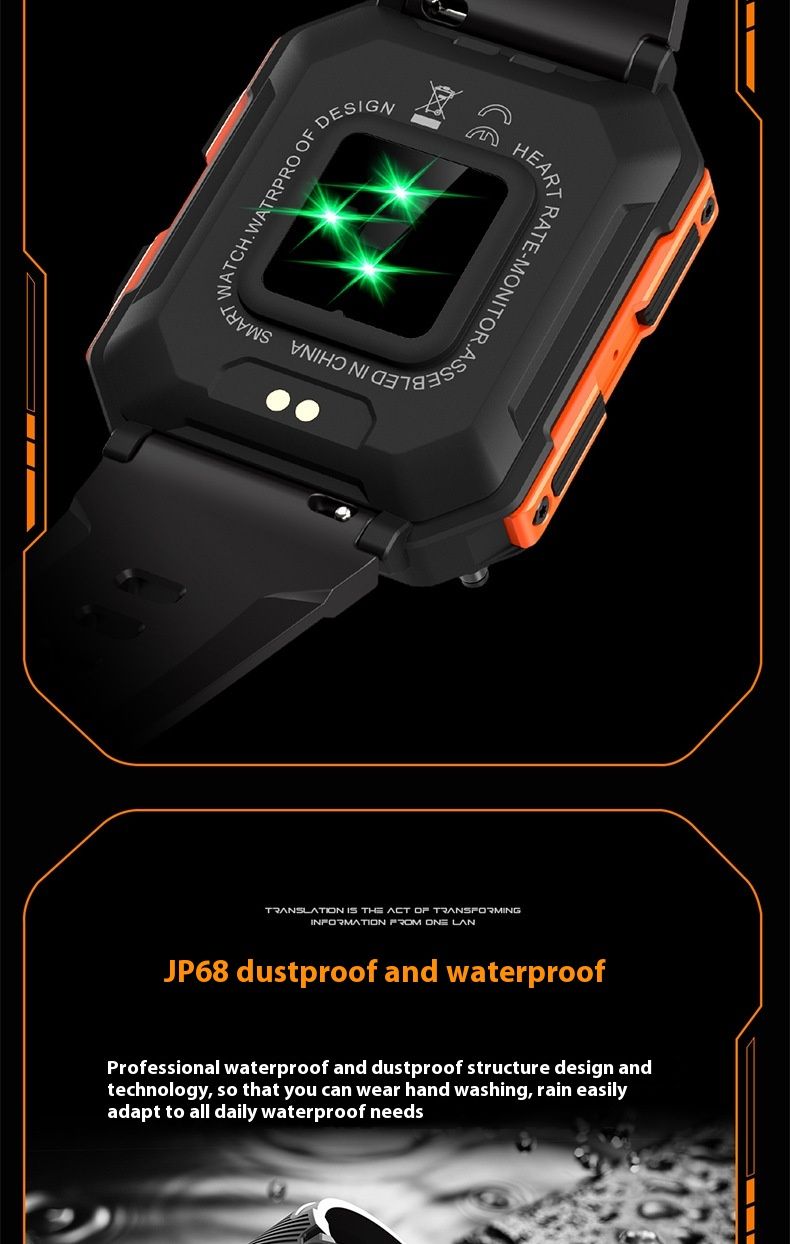 C20pro Bluetooth-Anruf-Smartwatch für den Außenbereich, drei Verteidigungssportarten, wasserdicht, Zählschritt, mehrere Sportarten, Smartwatch_voghion.com