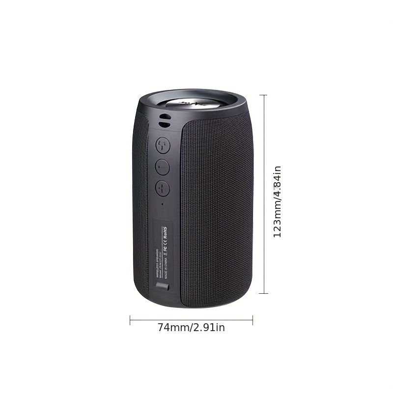 ZEALOT S32 5W Wireless Speakers, Outdoor Portable Subwoofer Speaker, Wireless Speaker, Dual Pairing,1800mAh Battery, 8 Hours Playtime Loud Stereo, Bo_voghion.com