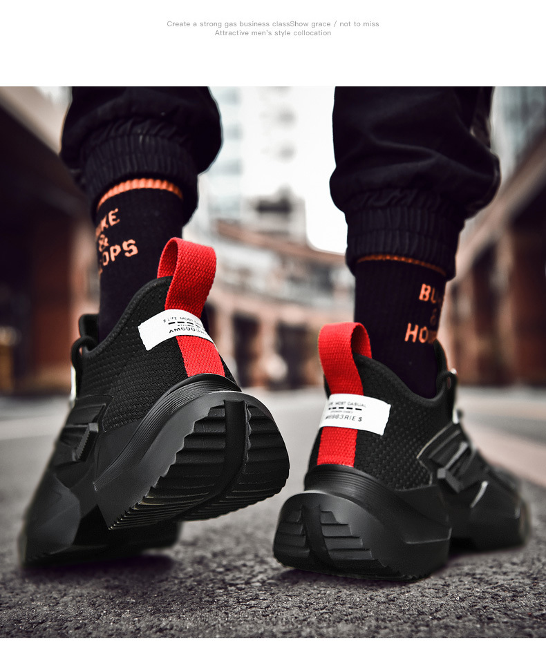 Men's Comfortable Sneakers Breathable Casual Shoes Work Casual Shoes Leather Waterproof_voghion.com