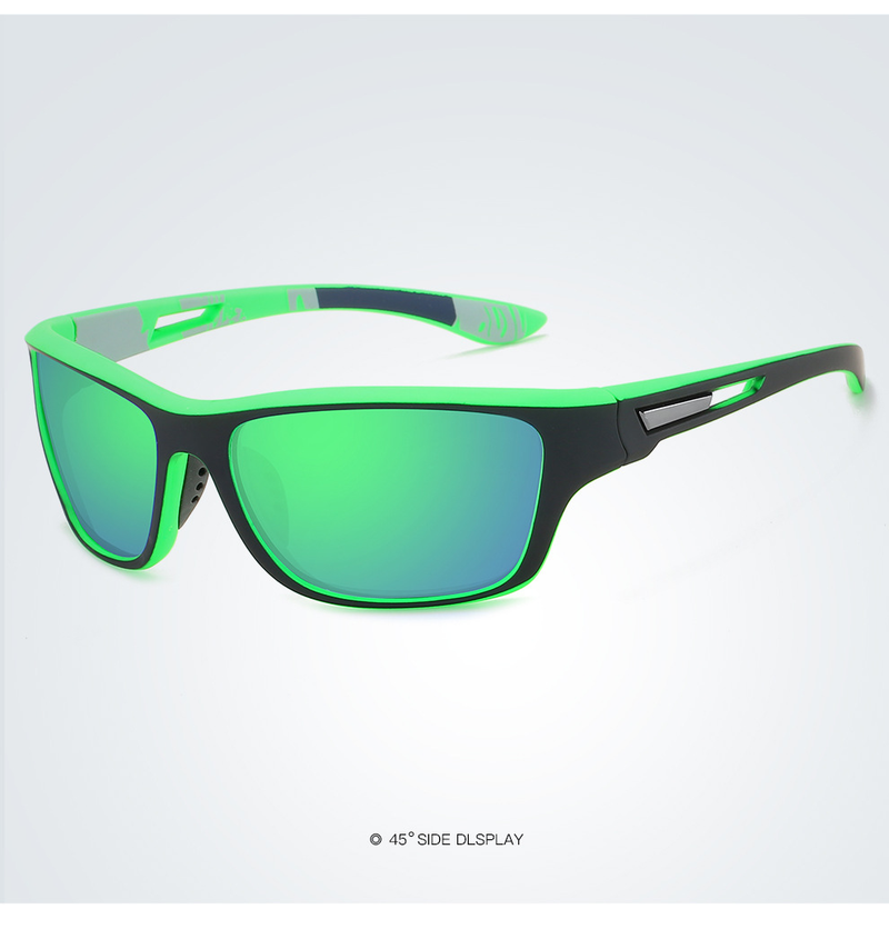 Occhiali da sole sportivi XY336 Occhiali da equitazione con specchio a prova di polvere, serie di pellicole colorate polarizzate da uomo_voghion.com