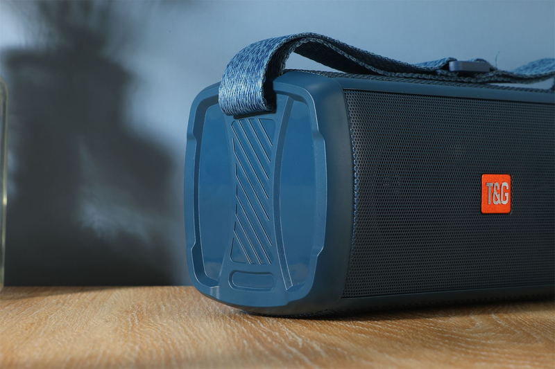 Nuevo Altavoz Bluetooth TG345 para exteriores, luz LED colorida, Radio, tarjeta de inserción, caja, transmisión, Subwoofer_voghion.com