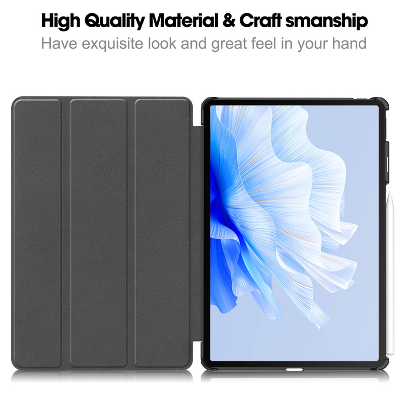 Huawei MatePad Air 11.5" 2023 tablet tok, háromrészes állvány, táblagép tok, Matepad Air DBY2-AL00 W00 11.5 hüvelykes tablet tok, Funda_voghion.com