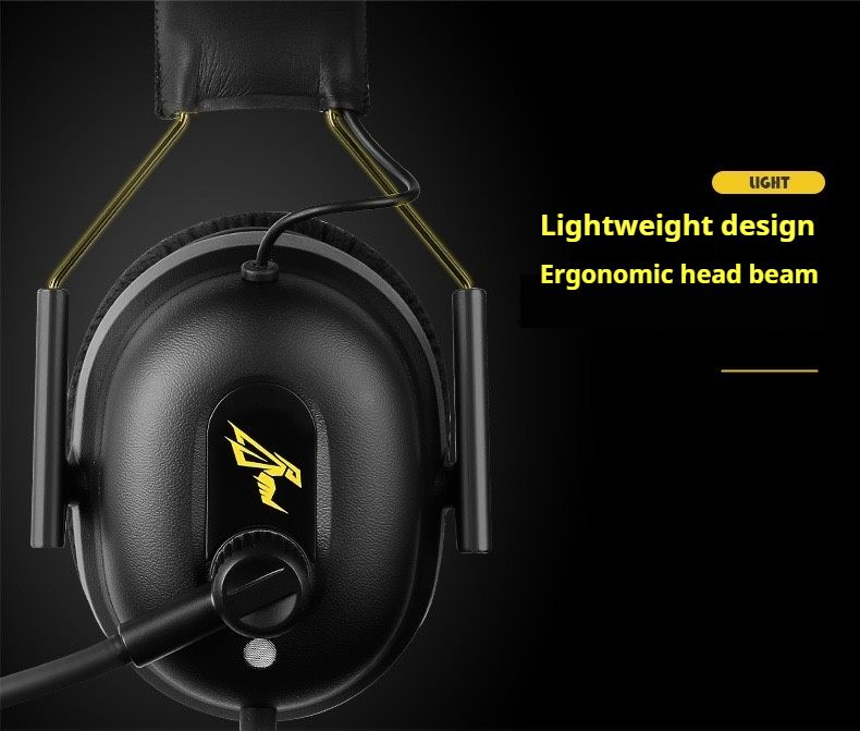 Căști de gaming RGB cu căști Mi Over-Ear, sunet surround 7.1, PC, PS4, PS5, 3 opțiuni de egalizare, joc, film, căști de gaming_voghion.com