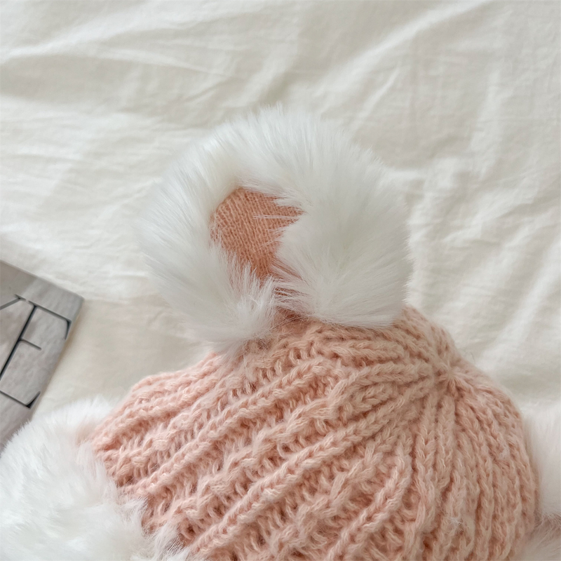 Cappelli per bambini Cappelli invernali per ragazze Pullover Plus Velluto Cappelli per orecchie da bambino per uomo e donna Autunno e inverno Cappelli Lei Feng per bambini spessi e caldi_voghion.com