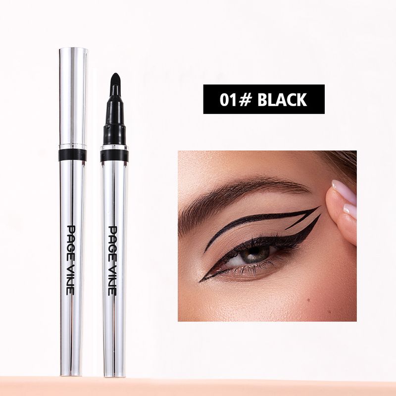 Delineador de ojos líquido de secado rápido, resistente al agua y a las manchas, producto de maquillaje de gran venta._voghion.com