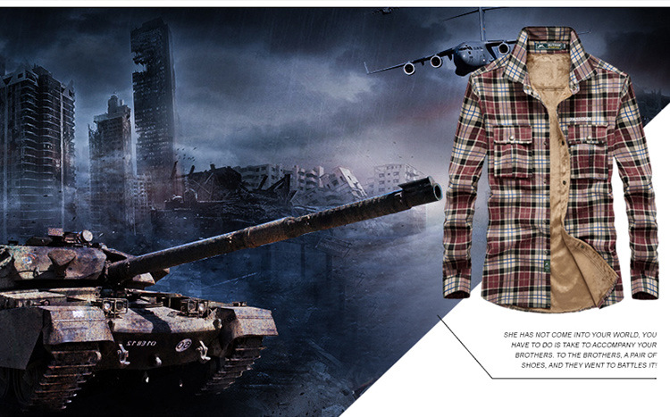 Camicia in flanella da uomo con fodera in pile - Camicia scozzese a maniche lunghe in 100% cotone per l'inverno, vestibilità comoda ed elegante per un abbigliamento casual (M-XXXXL)_voghion.com