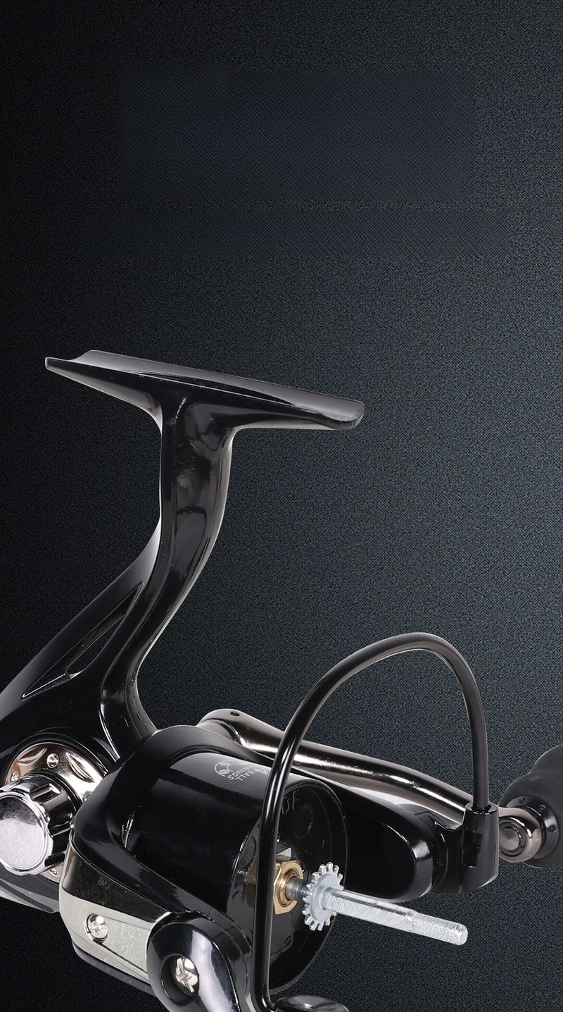 Lure Rod Micro Fishing Line Reel Long Casting All-Metal Spinning Wheel_voghion.com