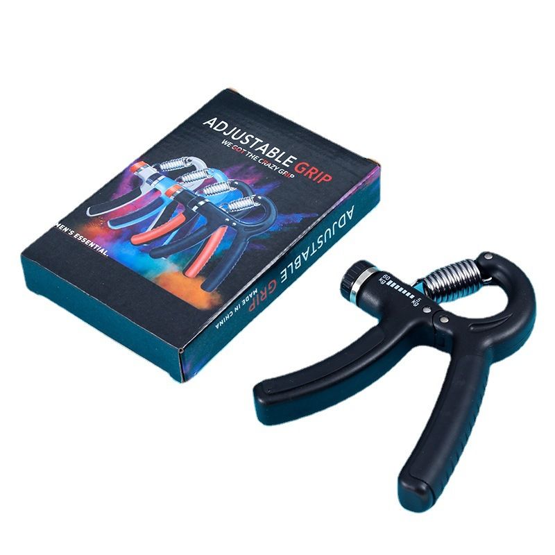 Adjustable 5-60kg Full English Neutral Color Box Packaging R-Type Grip Strengthener_voghion.com
