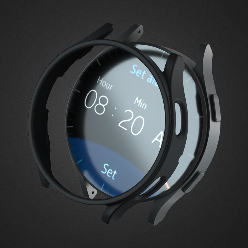 Galaxy Watch 4 5 40mm 44mm Cover per Samsung Galaxy Watch5 Pro 45mm Custodia protettiva Copertura in plastica Accessori protettivi_voghion.com