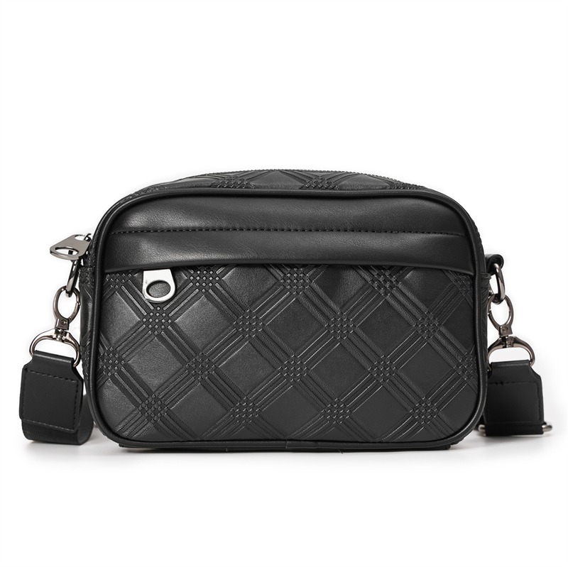 Borsa a tracolla 2023 Moda uomo nuova Borsa piccola quadrata semplice Borsa da strada per giovani all'aperto Borsa da uomo di alta qualità_voghion.com