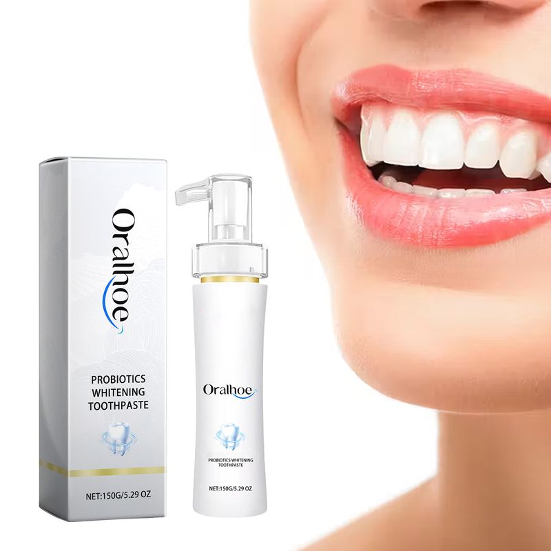 Oralhoe Probiotic Toothpaste Deep Cleaning, Odor Removal, Caring for Teeth and Oral Care_voghion.com