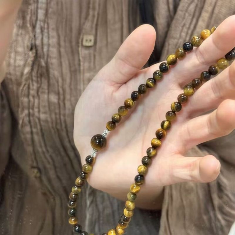 2025 New Bracelet Men Women, Chinese Style, Comes With Round Beads, Stackable, Suitable For Couples And Best Friends,_voghion.com